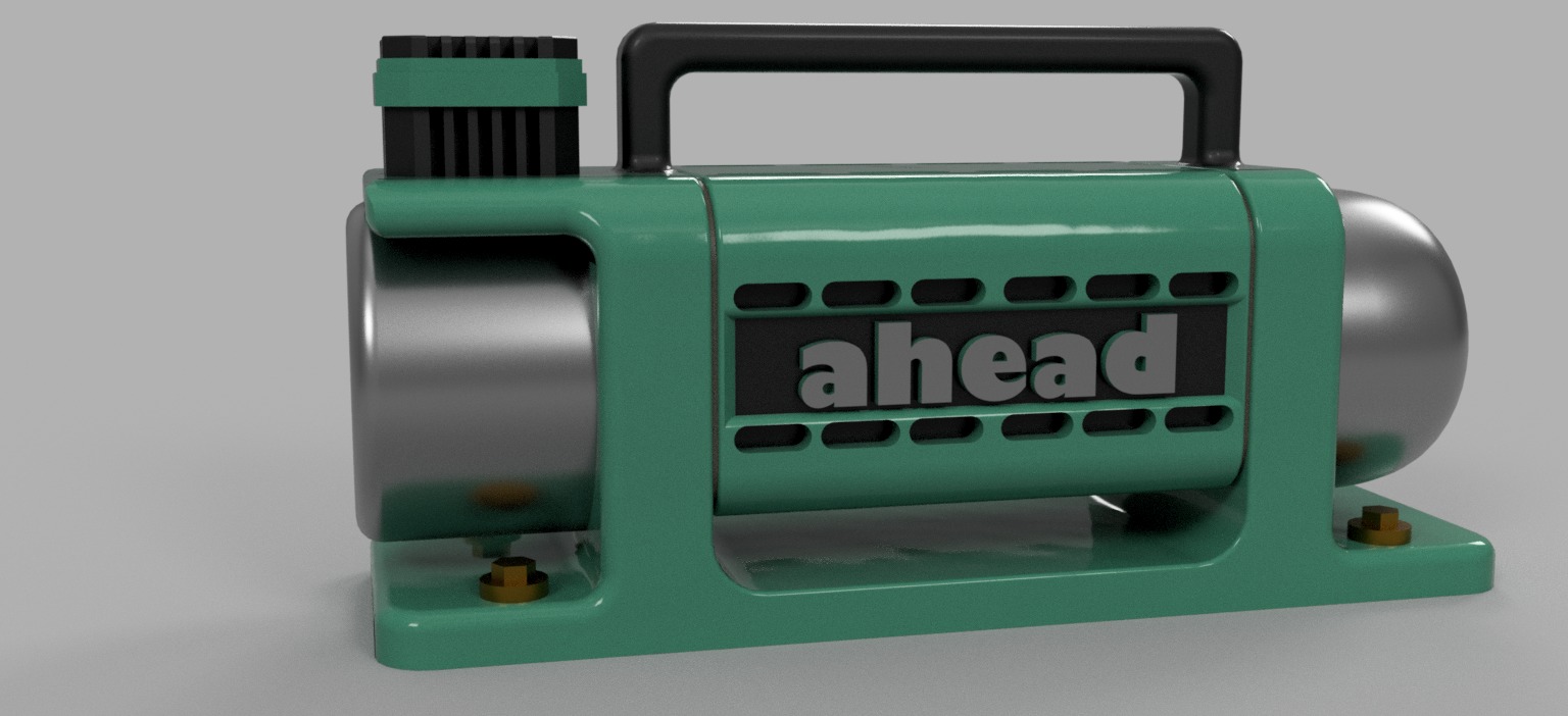 Air Compressor 1-10 RC accessory 3D print model_12