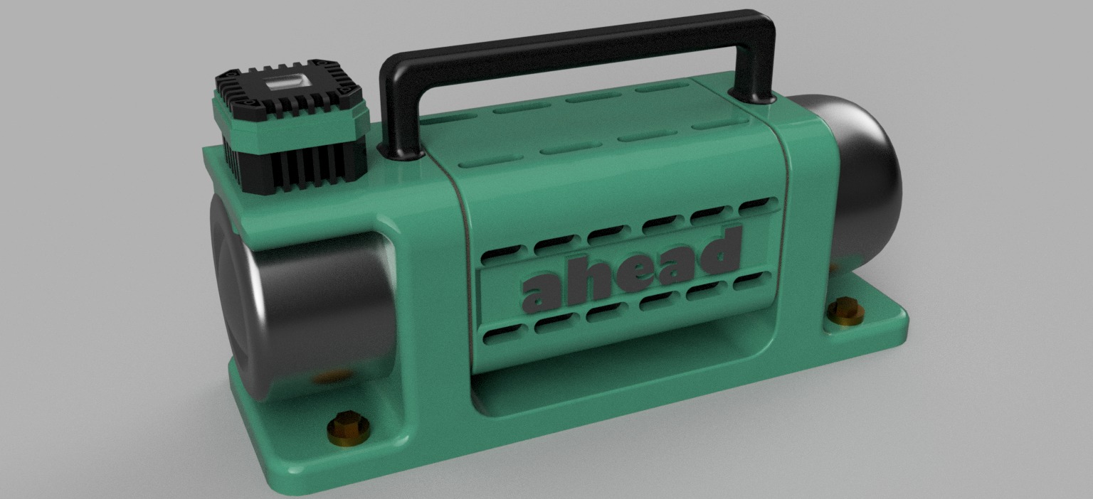 Air Compressor 1-10 RC accessory 3D print model_2