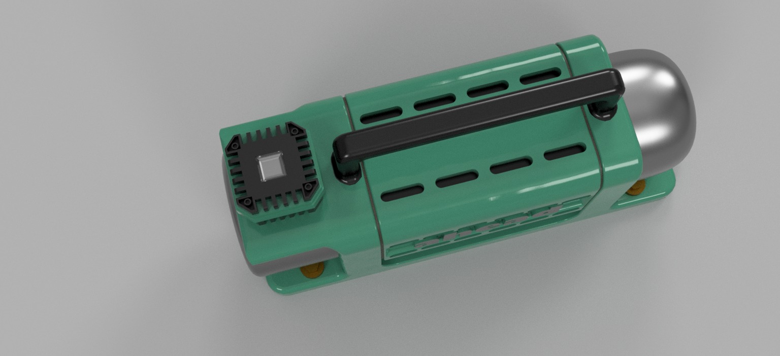 Air Compressor 1-10 RC accessory 3D print model_9