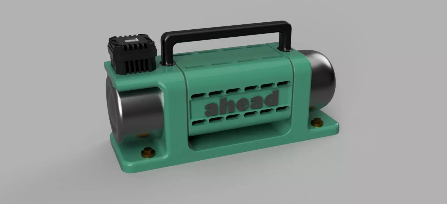 Air Compressor 1-10 RC accessory 3D print model_0