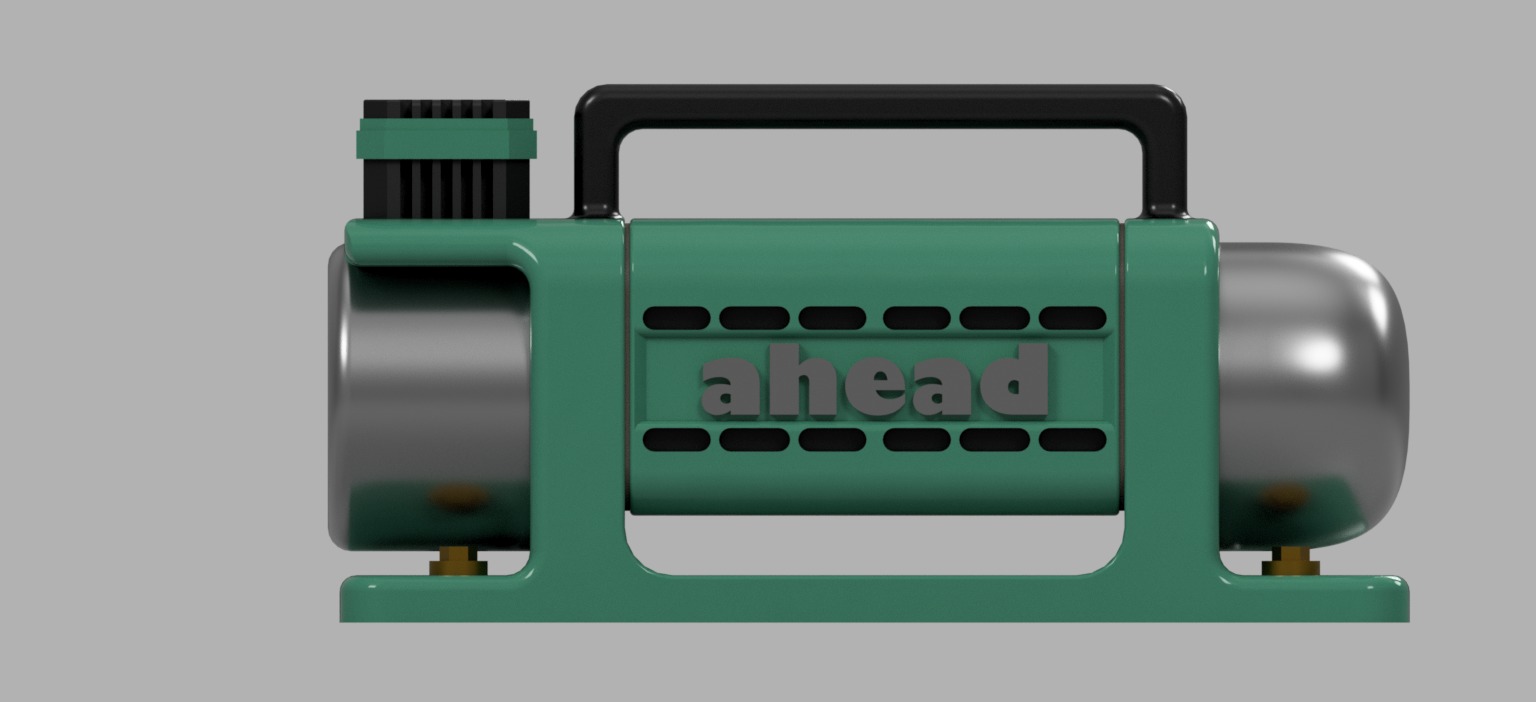 Air Compressor 1-10 RC accessory 3D print model_5