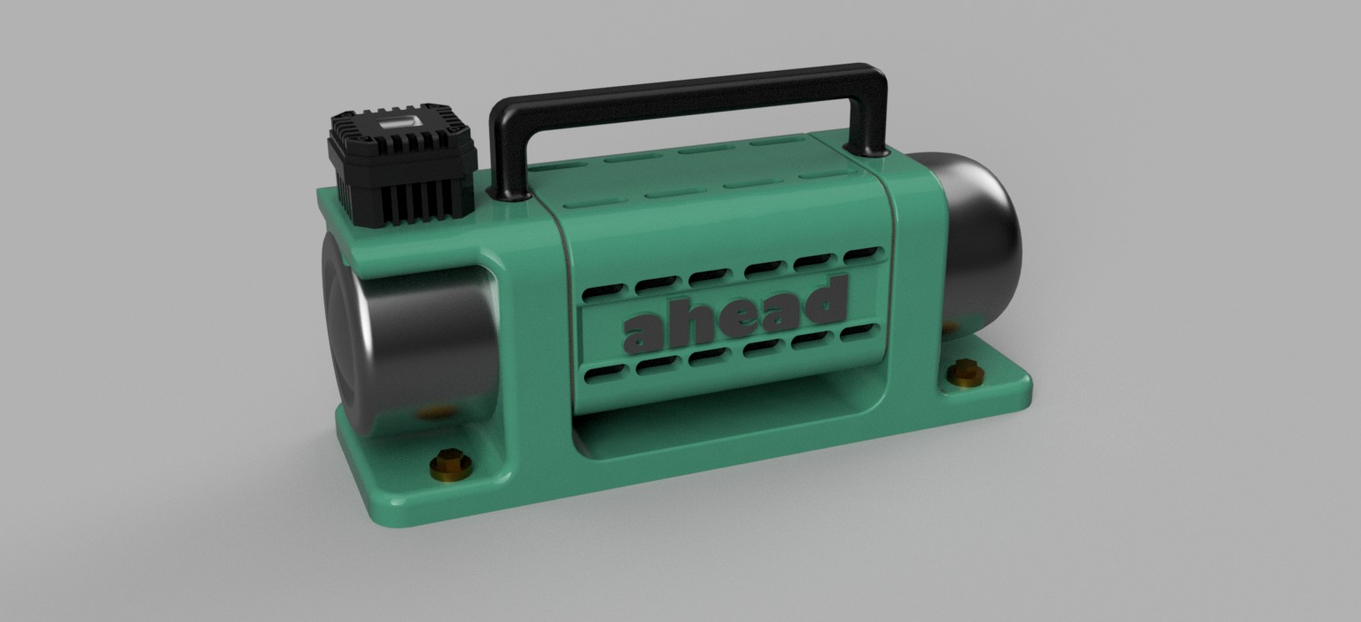 Air Compressor 1-10 RC accessory 3D print model_1