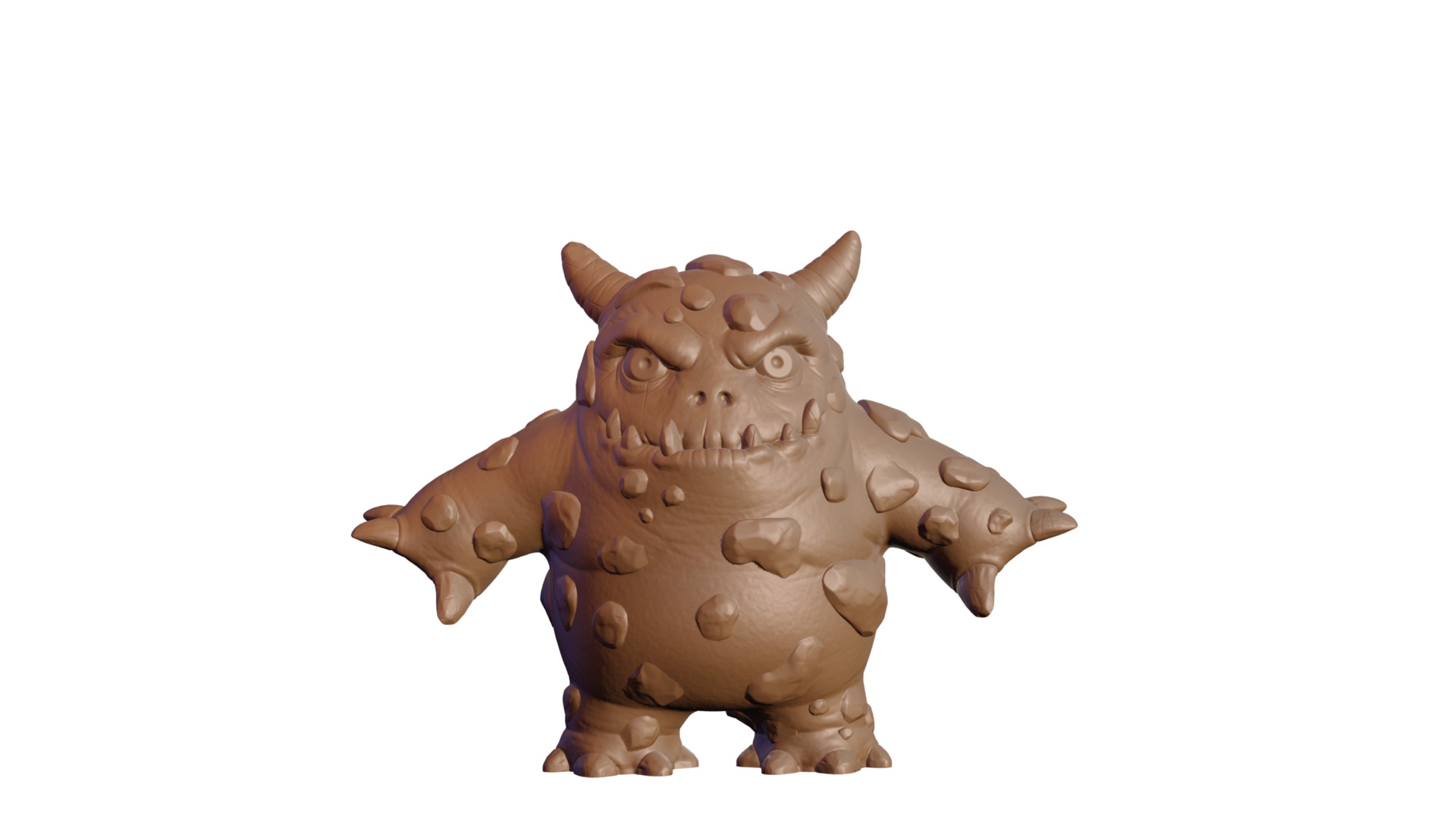 Sand Monster 3D print model_3
