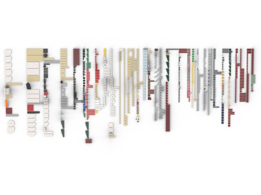 PixelBricks3D - Lego Winter Village Fire Station  3D print model_1