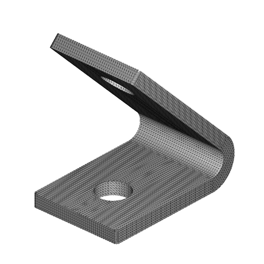 Structural Channel Angle Bracket 3D print model_4