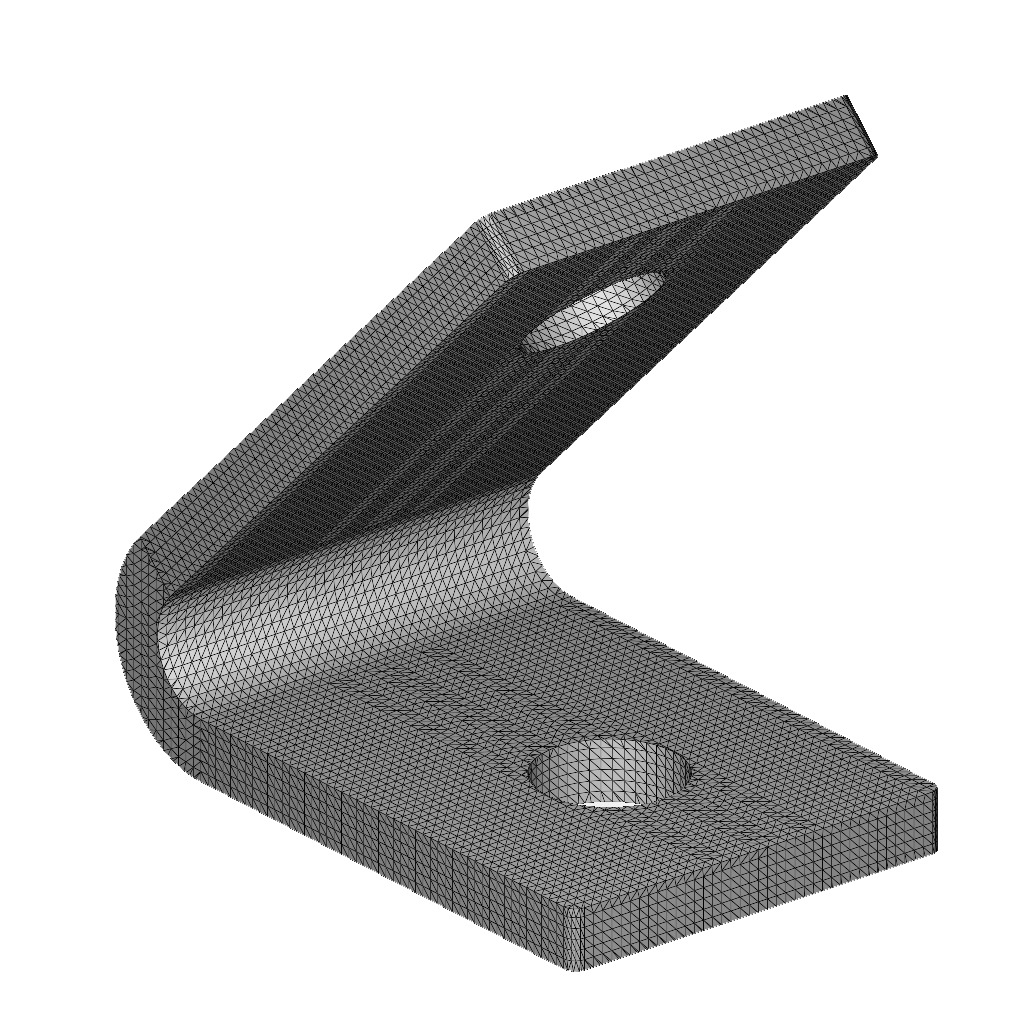 Structural Channel Angle Bracket 3D print model_3