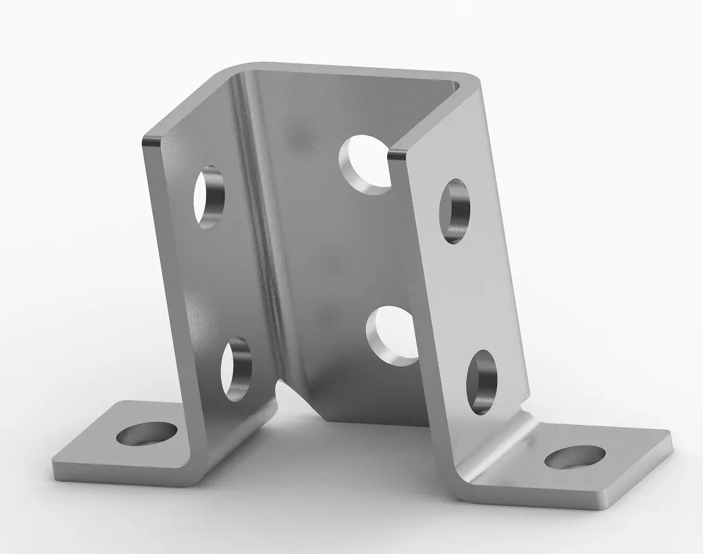 Wing Shape Bracket 3D print model_0