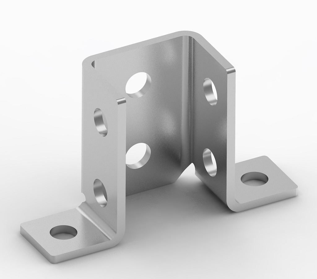 Wing Shape Bracket 3D print model_1