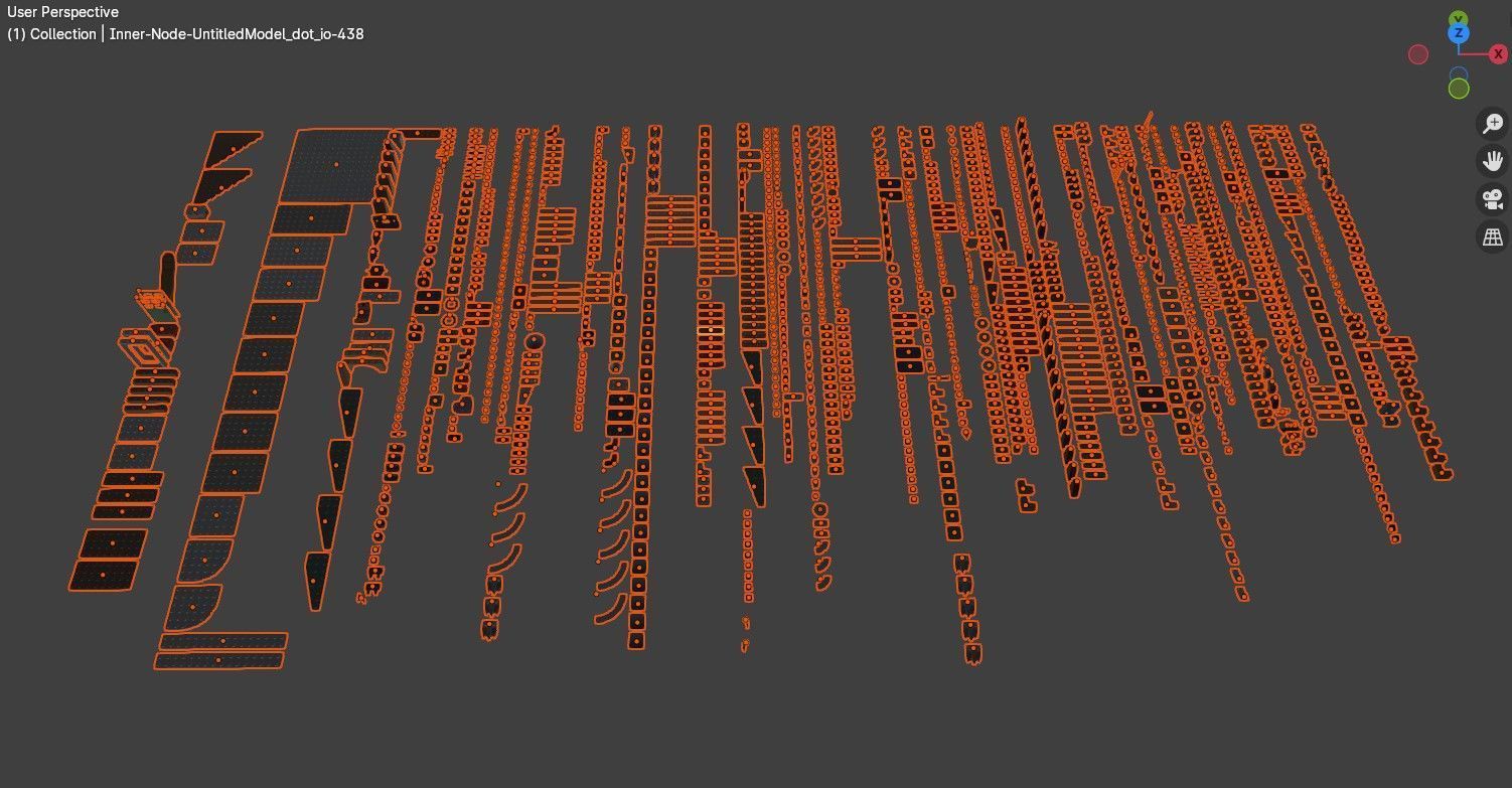 PixelBricks3D - Lego Gingerbread House  3D print model_16