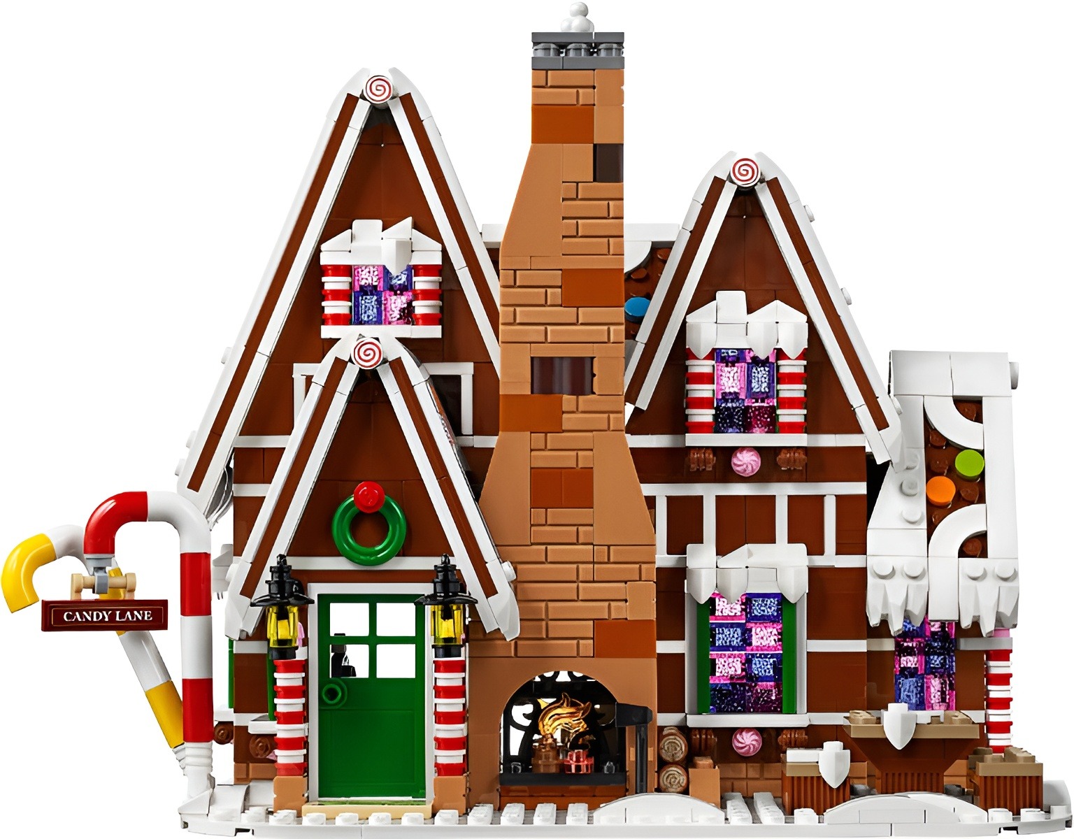 PixelBricks3D - Lego Gingerbread House  3D print model_3