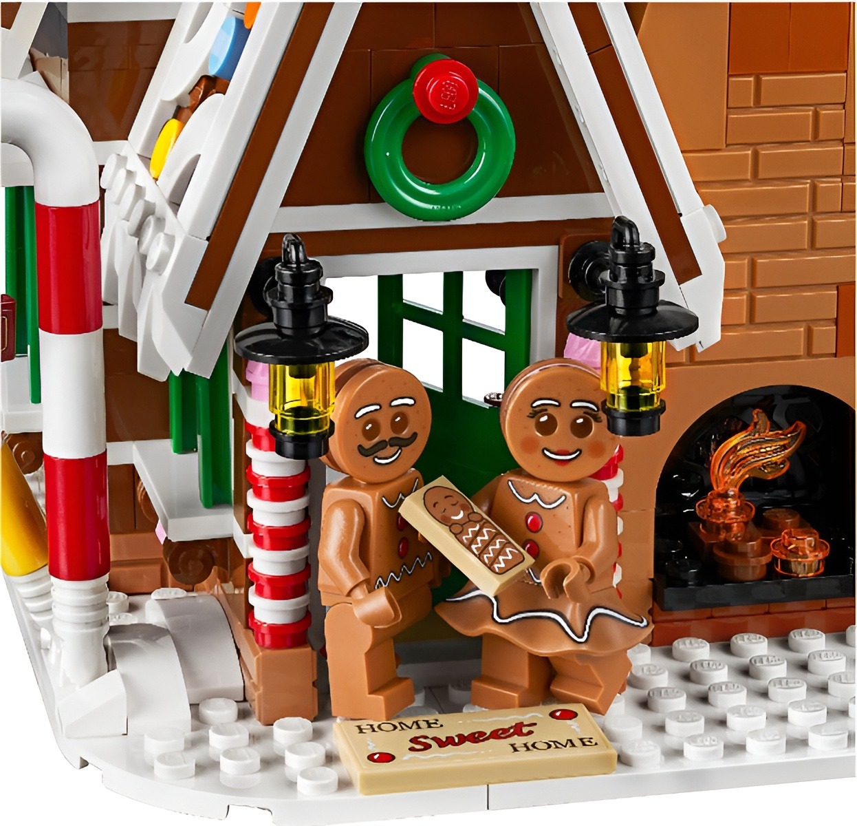 PixelBricks3D - Lego Gingerbread House  3D print model_5