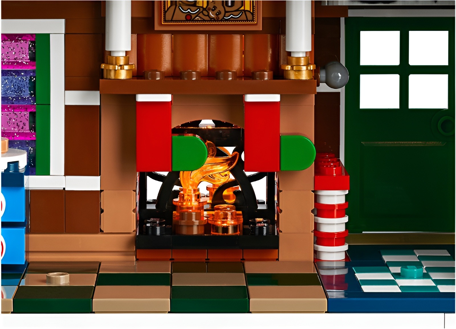 PixelBricks3D - Lego Gingerbread House  3D print model_10