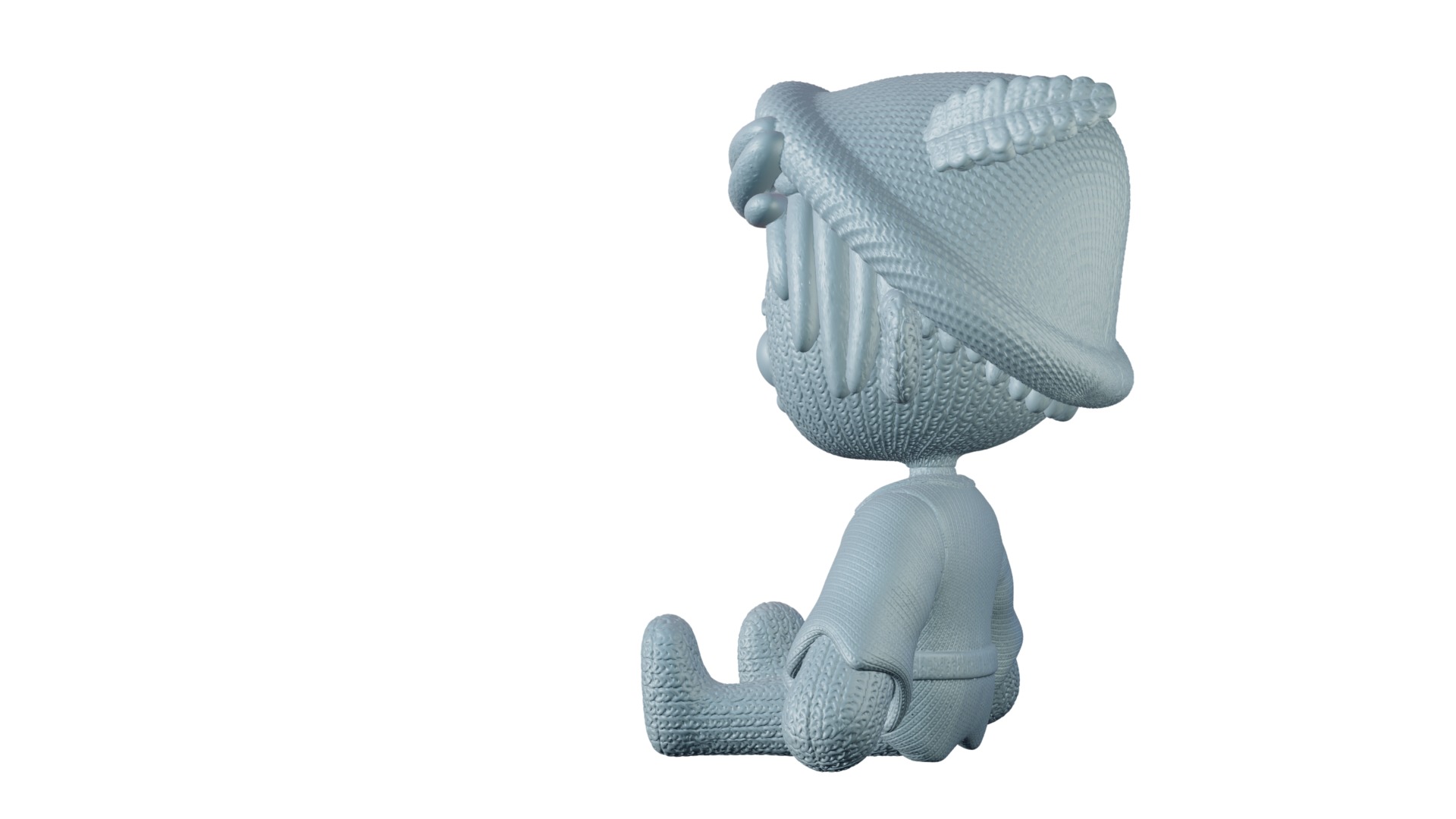 Ragdoll boy 3D print model_7