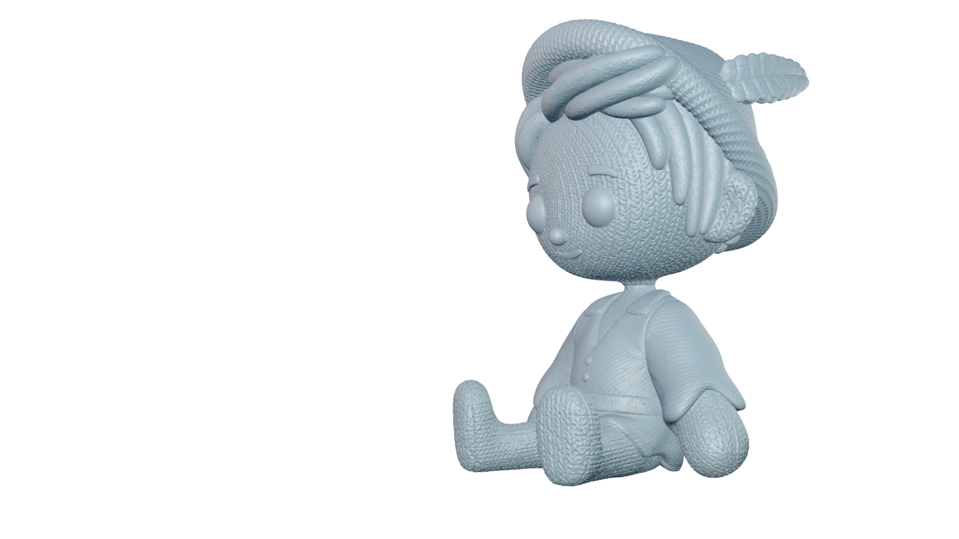 Ragdoll boy 3D print model_6