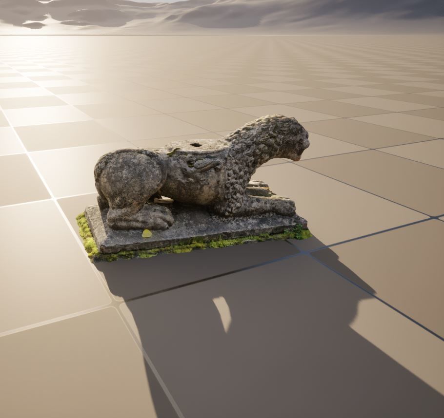 Old statue 3D model_5