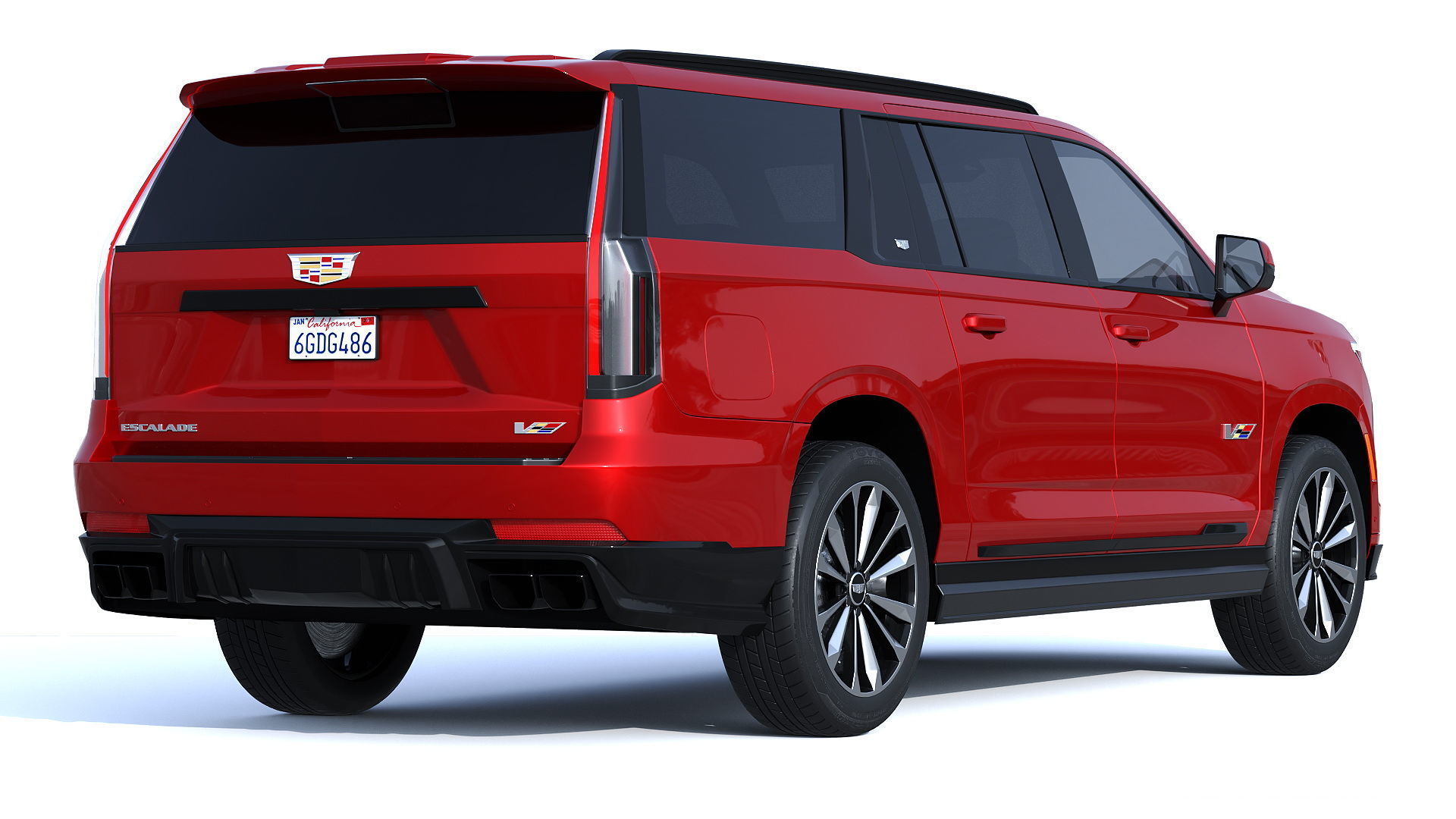 Cadillac Escalade ESV V 2025 3D model_1