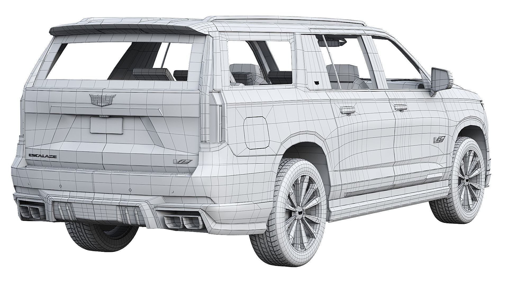 Cadillac Escalade ESV V 2025 3D model_8