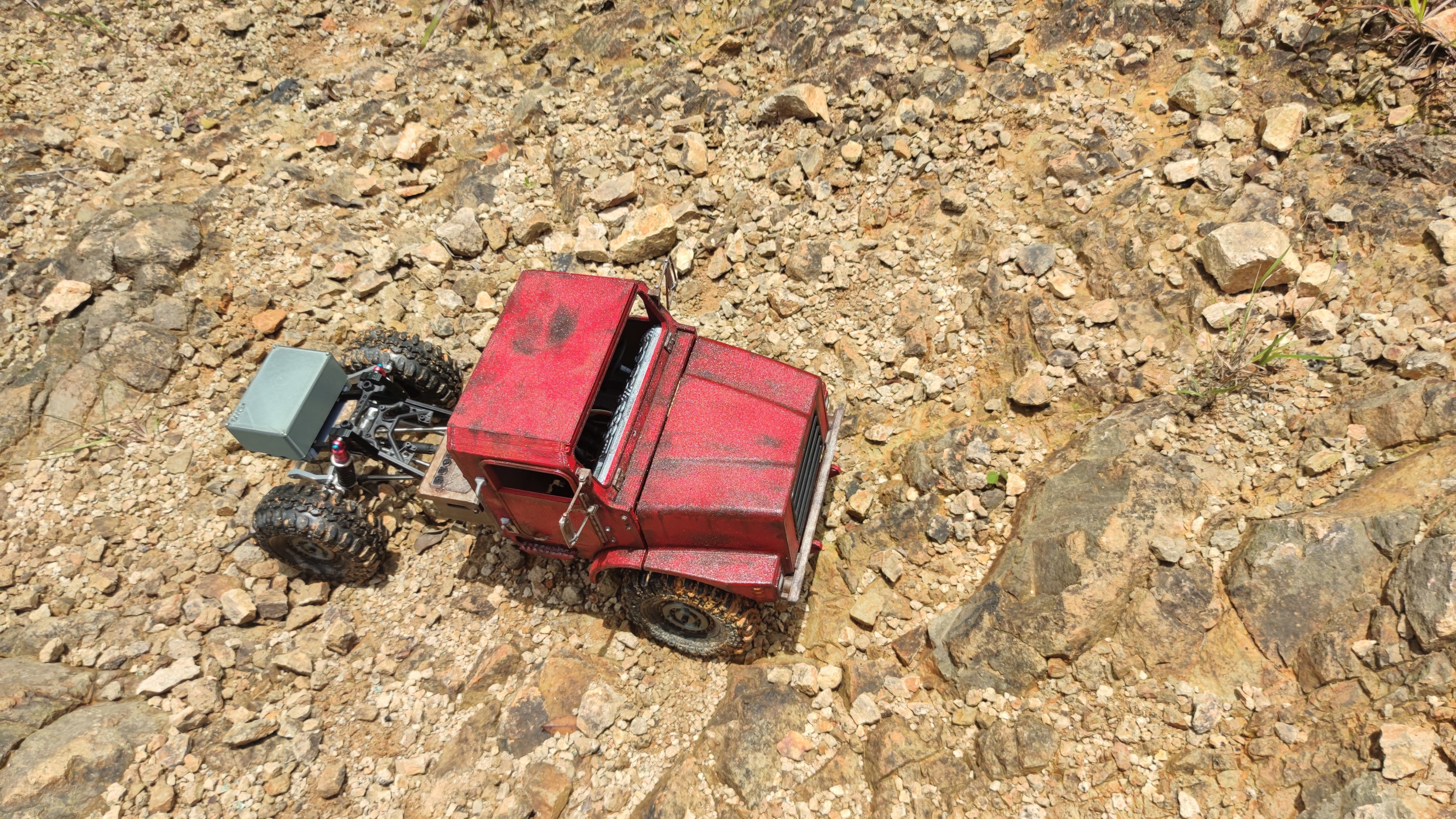 Crawler C23 Front Cab 1-10 RC Body 3D print model_5