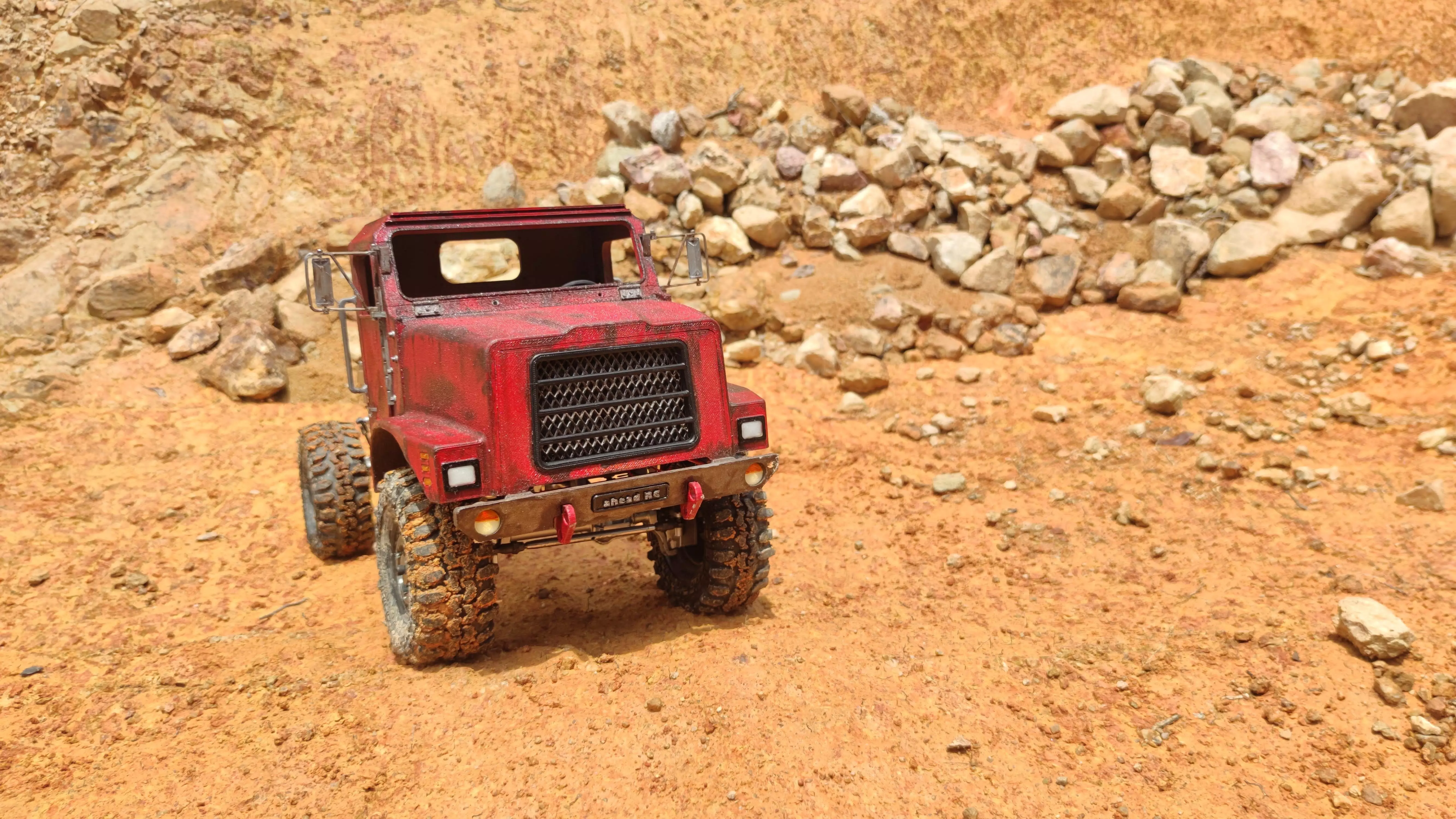 Crawler C23 Front Cab 1-10 RC Body 3D print model_0