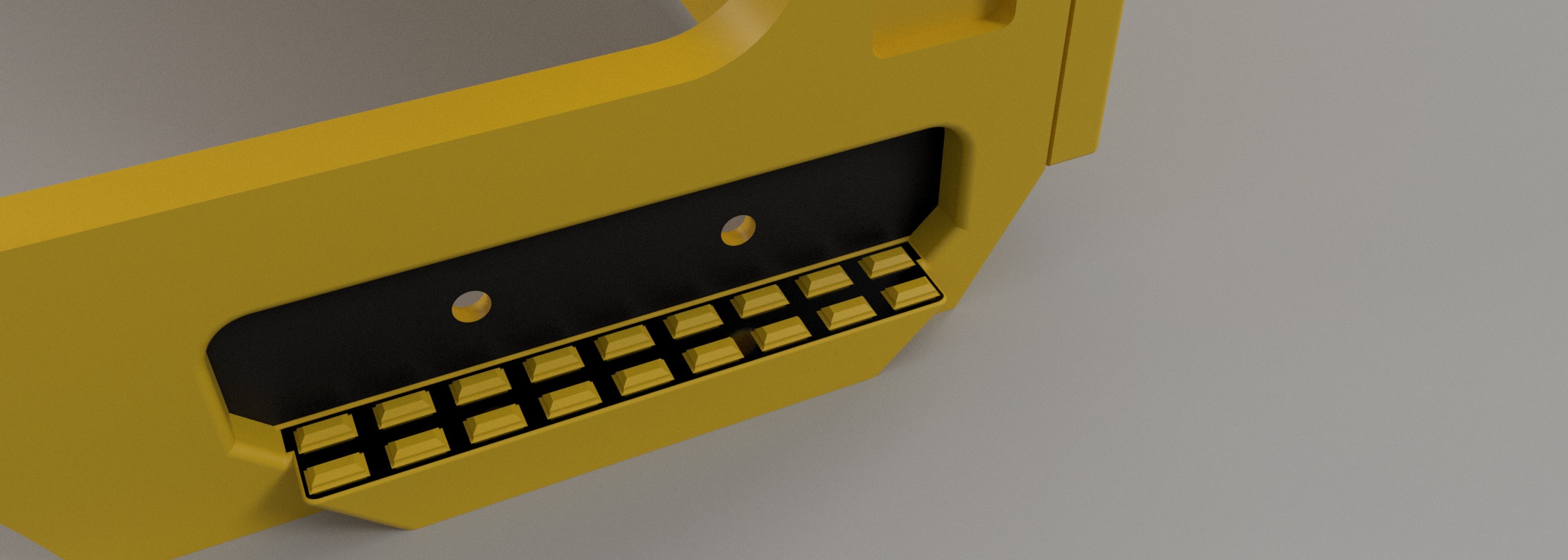 Crawler C23 Front Cab 1-10 RC Body 3D print model_20