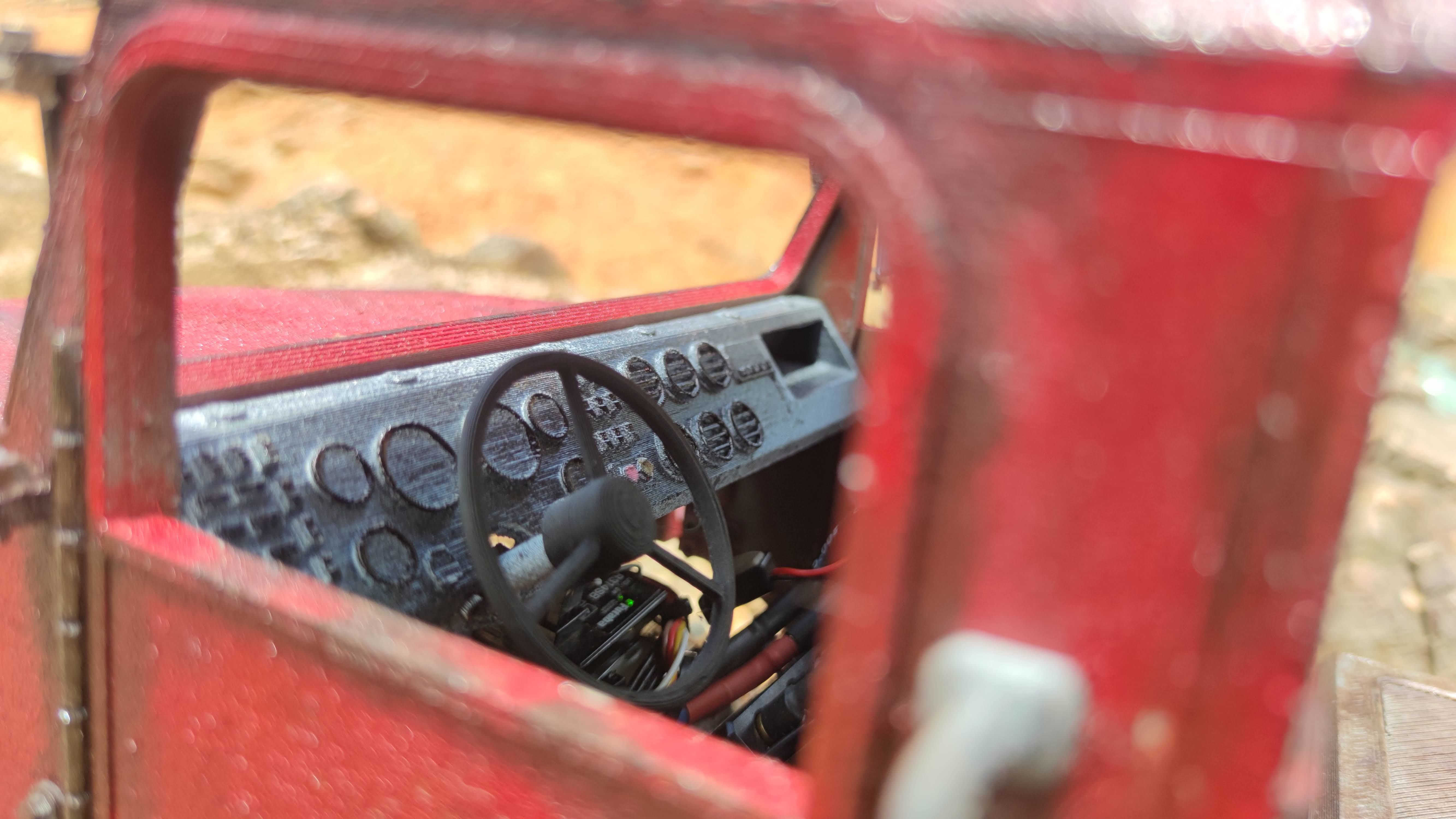 Crawler C23 Front Cab 1-10 RC Body 3D print model_2