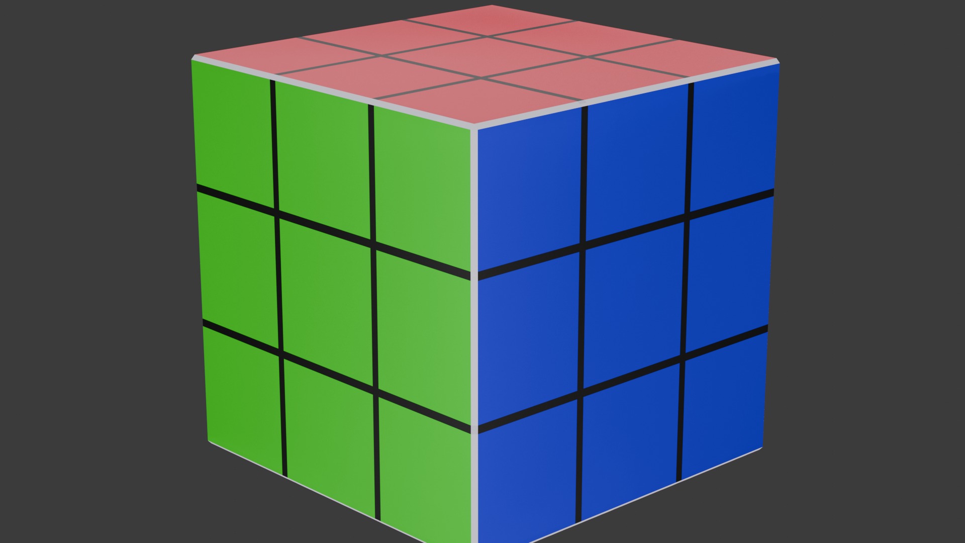 3D Rubiks Cube Model free 3D model 3D printable | CGTrader