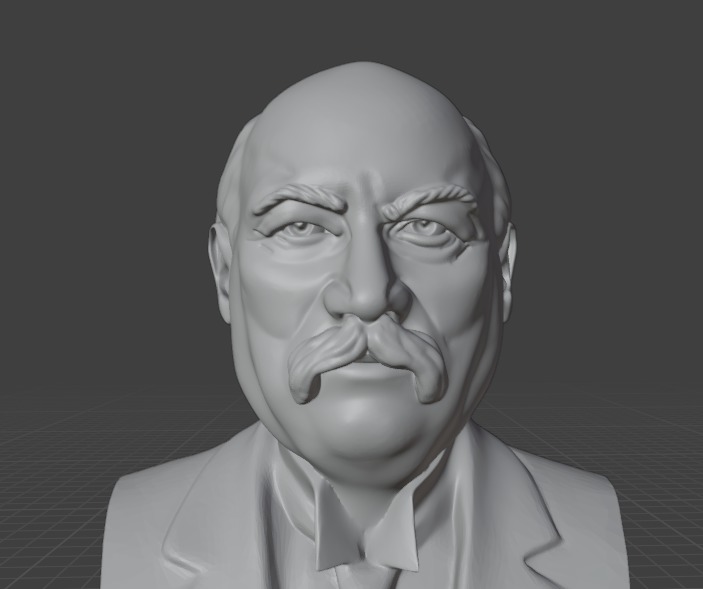 Heike Kamerlingh Onnes 3D print model_5