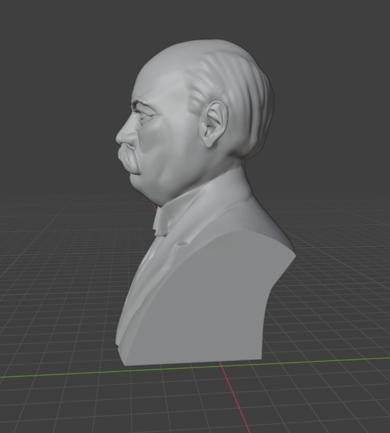 Heike Kamerlingh Onnes 3D print model_1