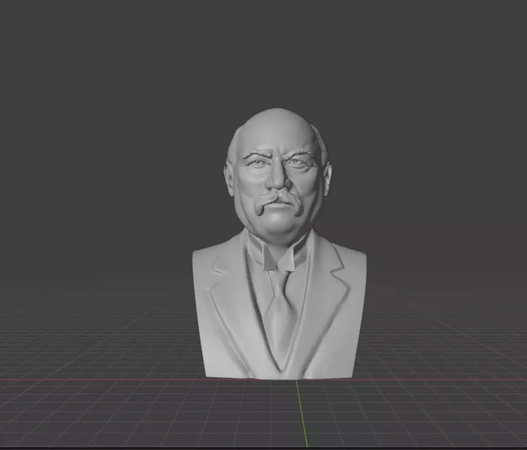 Heike Kamerlingh Onnes 3D print model_0