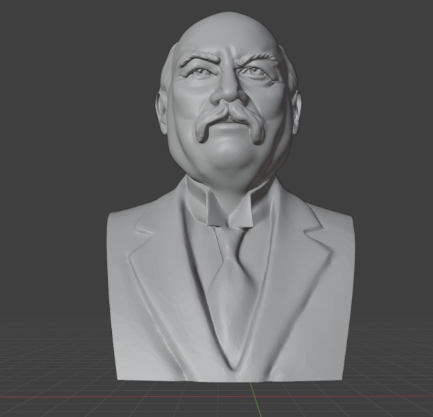 Heike Kamerlingh Onnes 3D print model_3