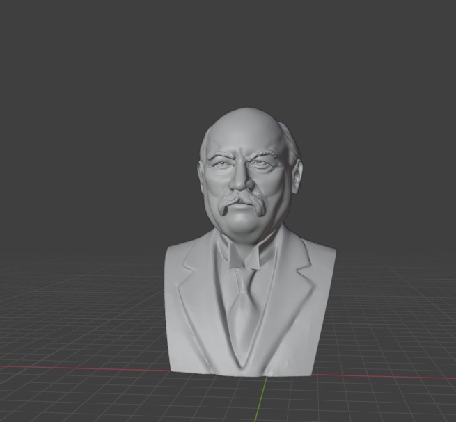 Heike Kamerlingh Onnes 3D print model_9