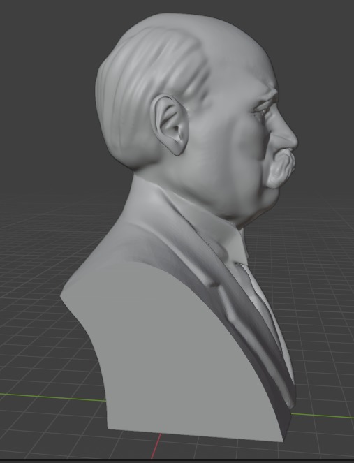 Heike Kamerlingh Onnes 3D print model_17