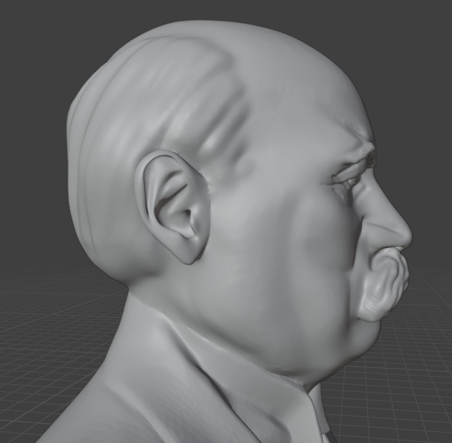 Heike Kamerlingh Onnes 3D print model_6