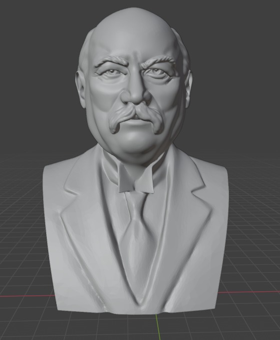 Heike Kamerlingh Onnes 3D print model_11