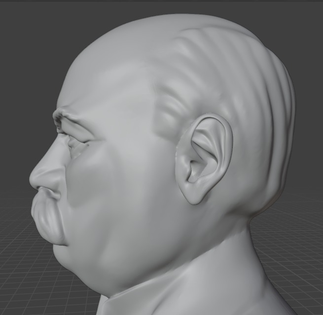 Heike Kamerlingh Onnes 3D print model_8