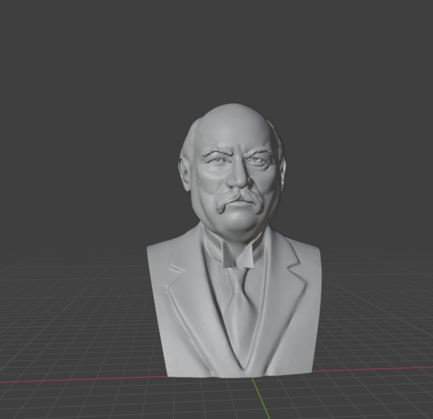 Heike Kamerlingh Onnes 3D print model_10