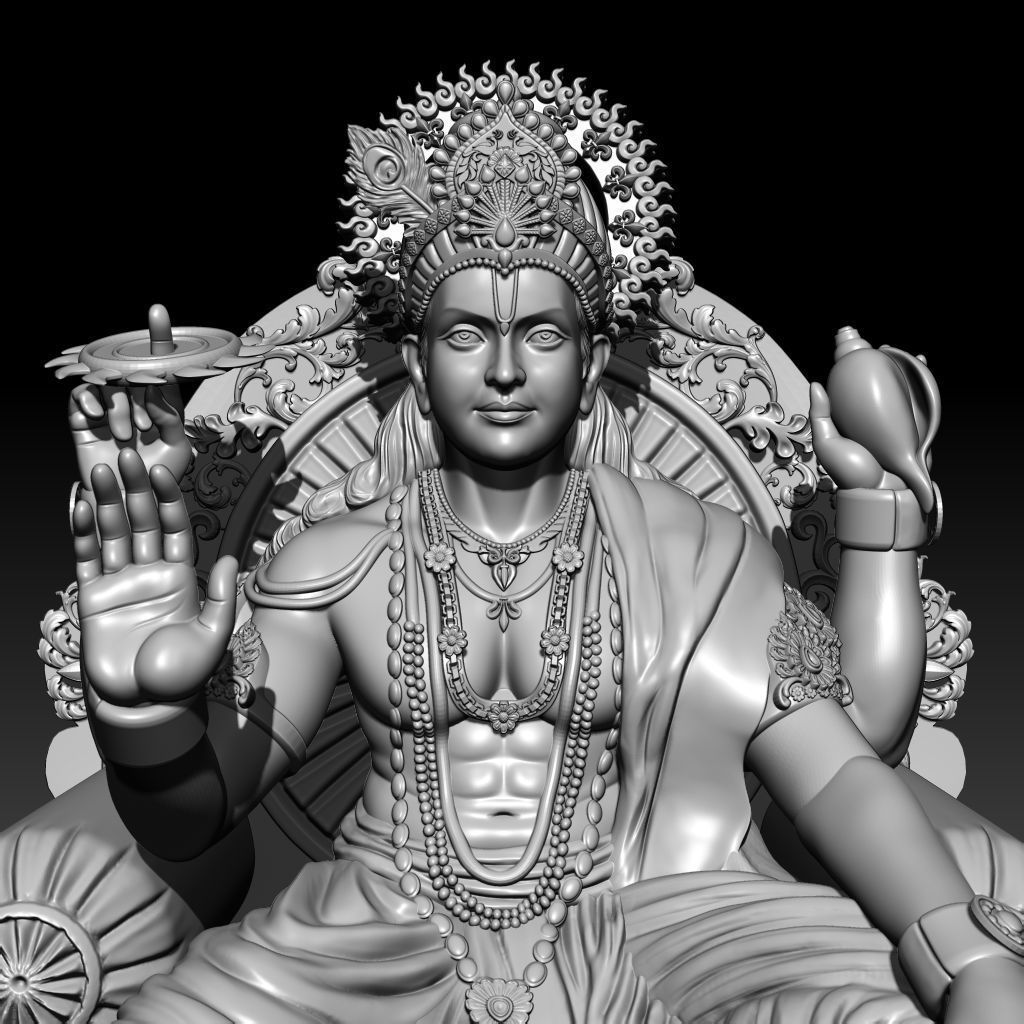  KRISHNA 3D print model_7