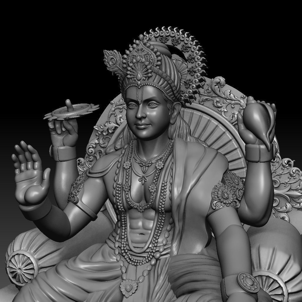  KRISHNA 3D print model_6
