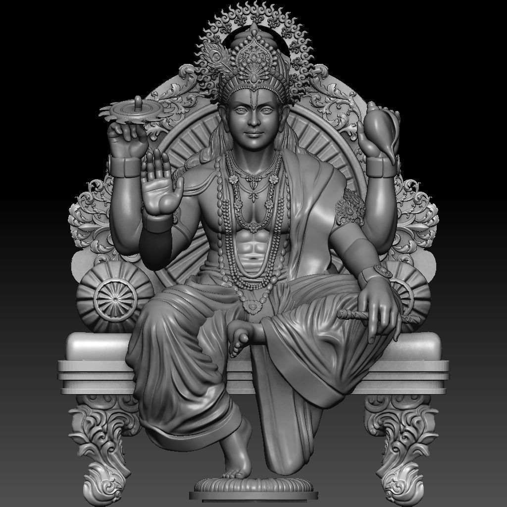  KRISHNA 3D print model_1