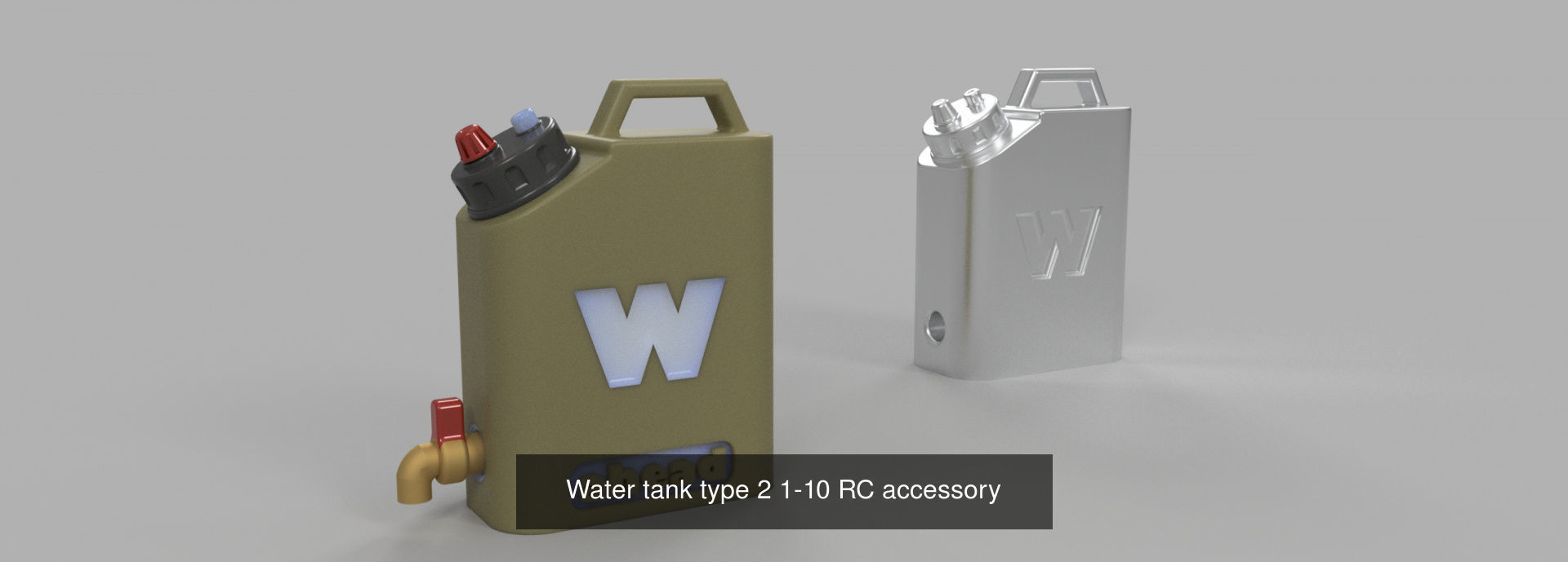 1-10 scale crawler accessories for 3D printing 3D Model Collection_6