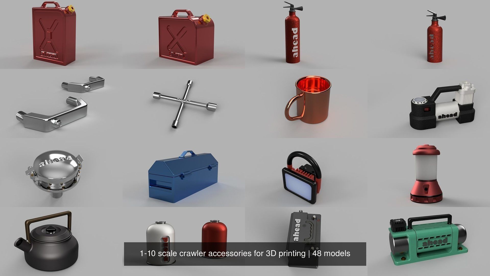 1-10 scale crawler accessories for 3D printing 3D Model Collection_2