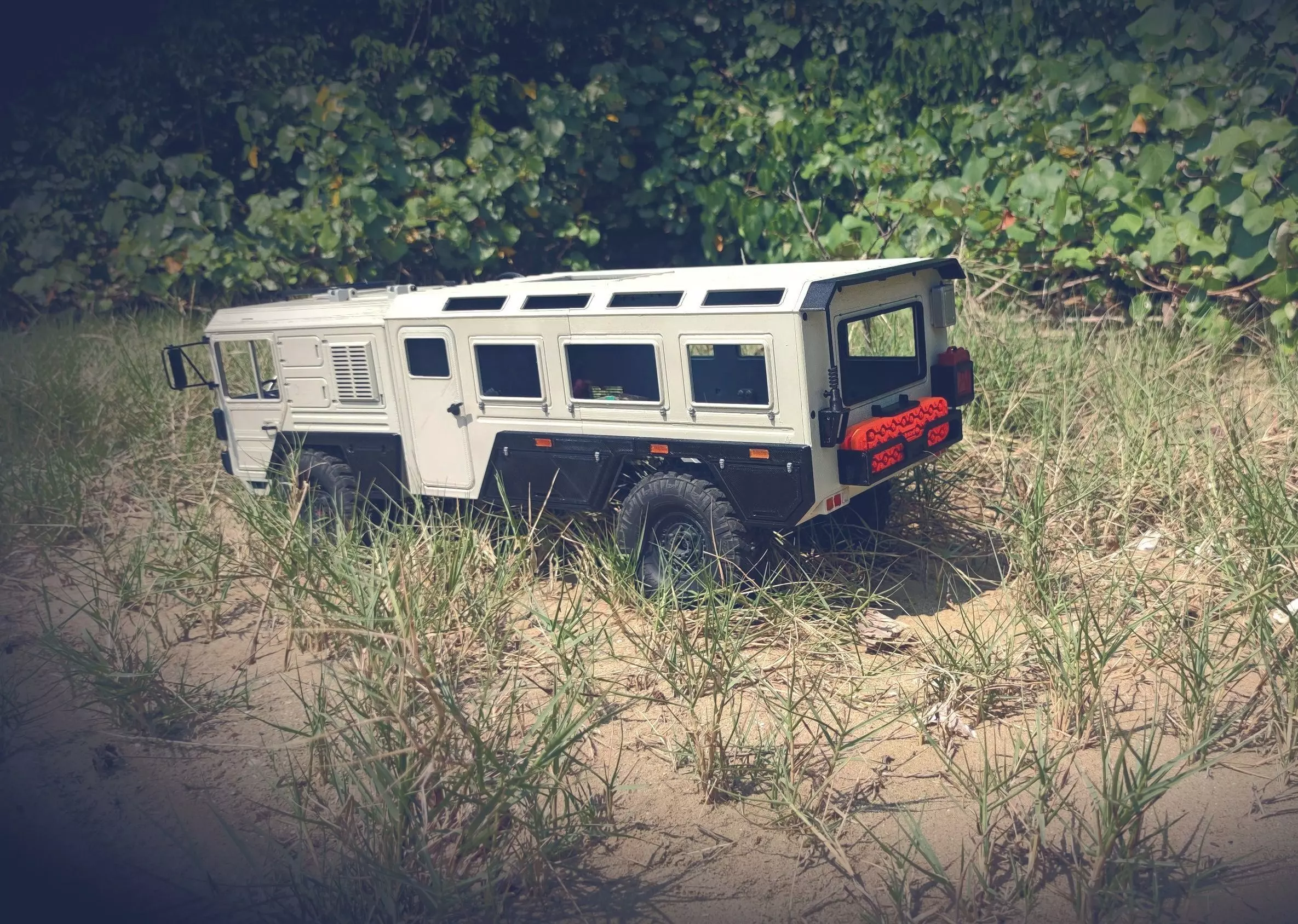 Crawler Cat 1 Expedition Cab - 1-10 RC body attachment 3D print model