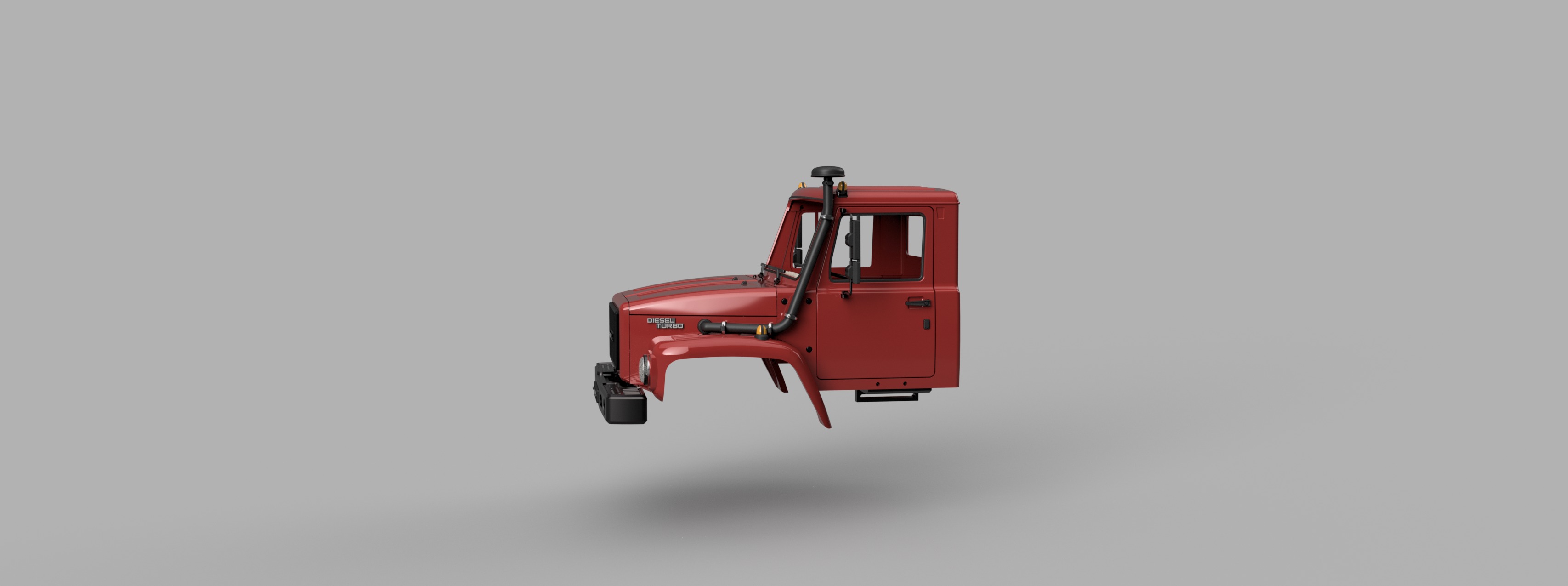 Crawler G3308 Single Cab Adventurer - 1-10 RC body 3D print model_15