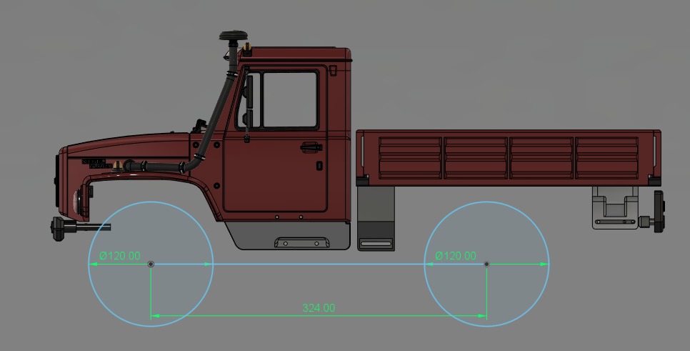 Crawler G3308 Single Cab Adventurer - 1-10 RC body 3D print model_8