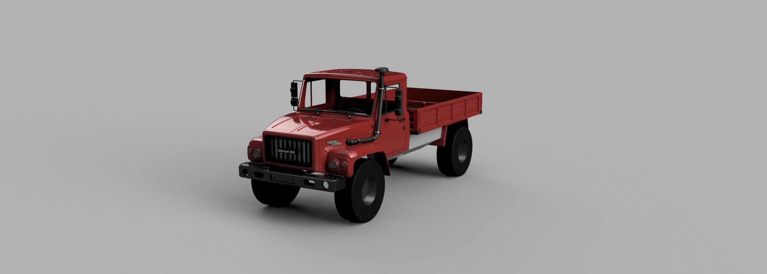 Crawler G3308 Single Cab Adventurer - 1-10 RC body 3D print model_24