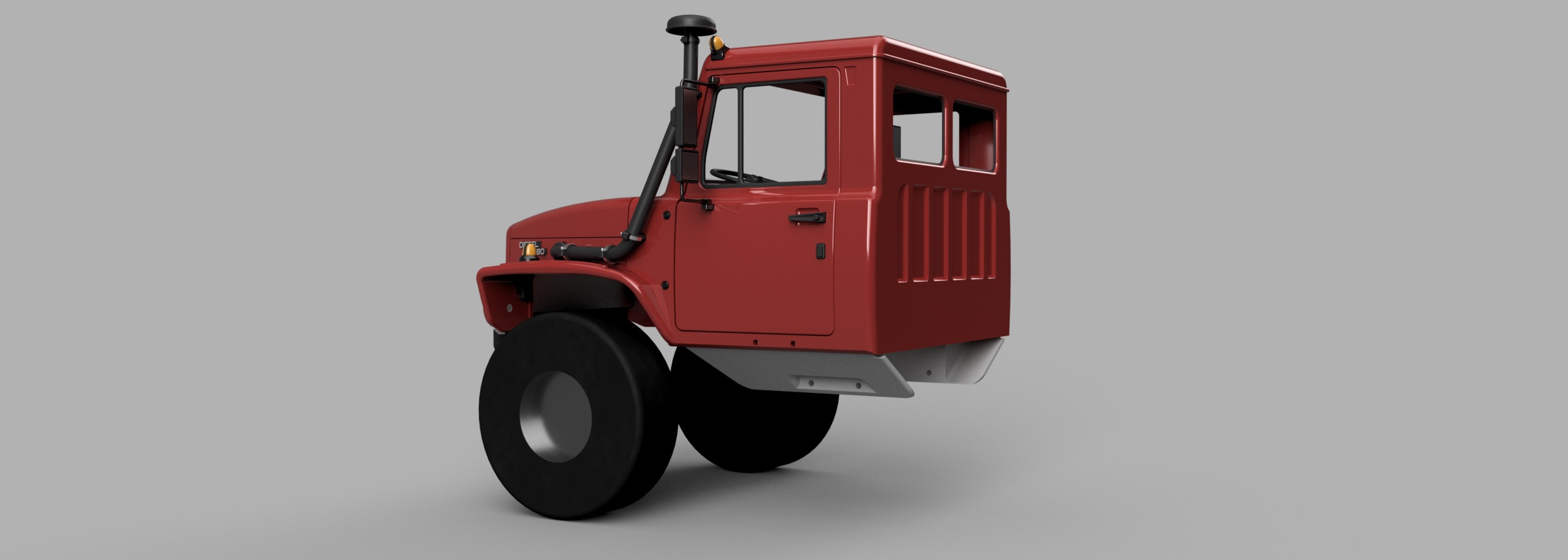 Crawler G3308 Single Cab Adventurer - 1-10 RC body 3D print model_13