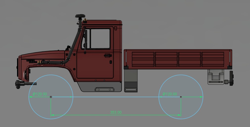 Crawler G3308 Single Cab Adventurer - 1-10 RC body 3D print model_9