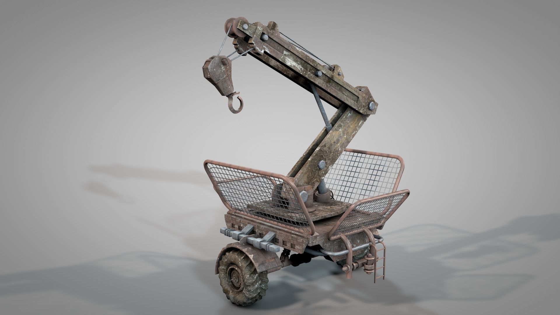 War Truck 3D model_15