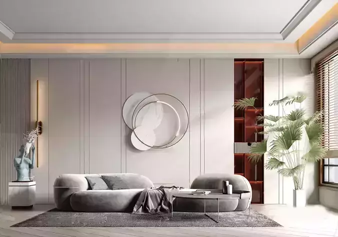 Interior Living-room sofa