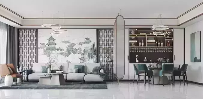 House sofa background hall House sofa background  restaurant